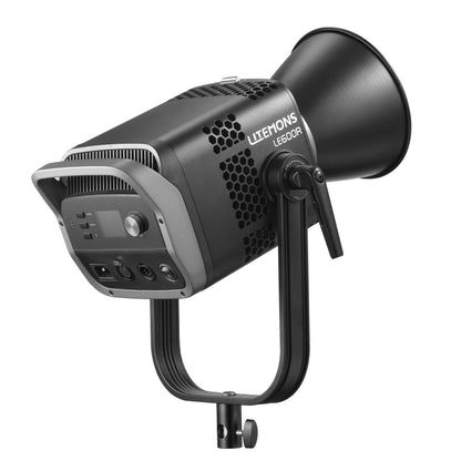Godox LITEMONS LE600R RGB COB LED Studio Light Angled Rear View
