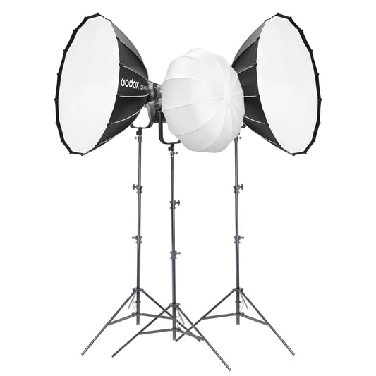 Godox LITEMONS LE600R Three-Head RGB Continuous Lighting Kit