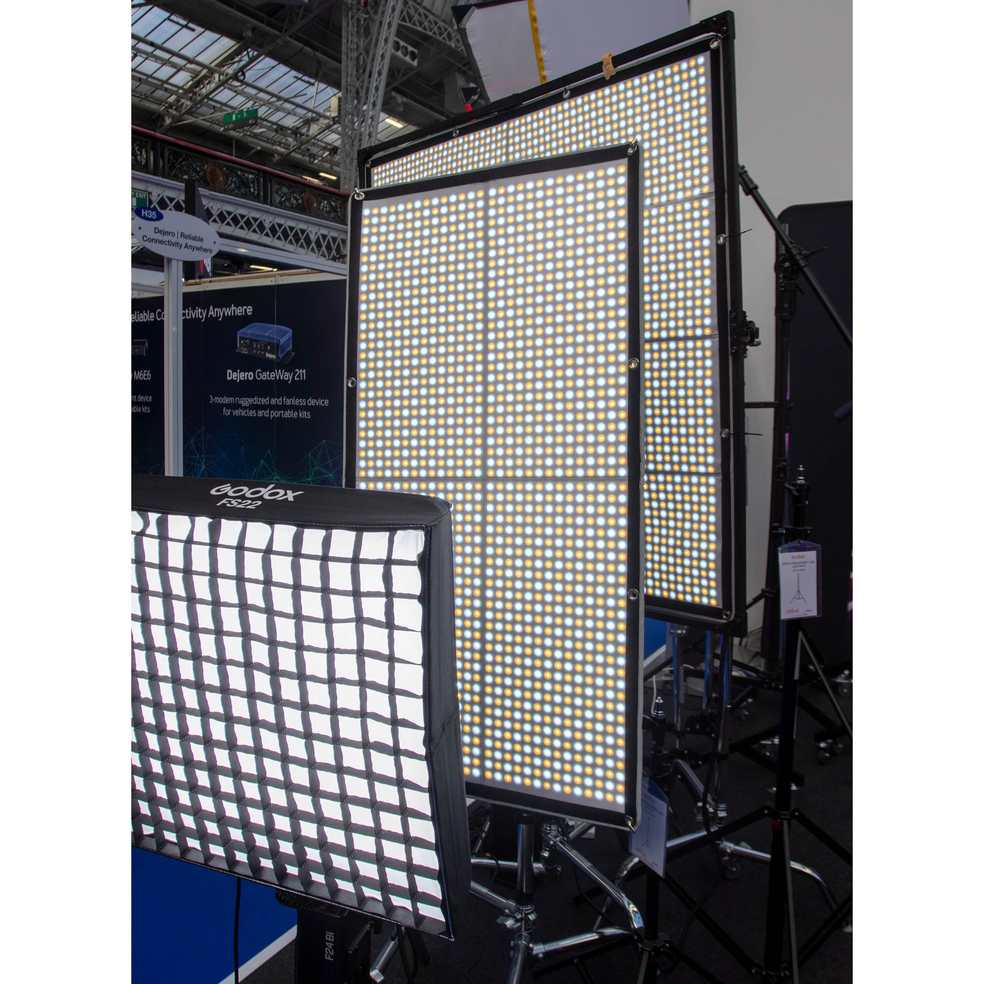 Godox Knowled F Series Panels at MPTS 2023