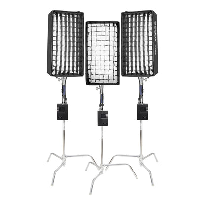 GODOX FL100R Flexible Mat RGB LED Light Three Head Kit