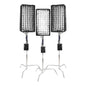 GODOX FL100R Flexible Mat RGB LED Light Three Head Kit