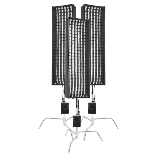 GODOX FL200SR Flexible Mat RGB LED Light Three Head Kit