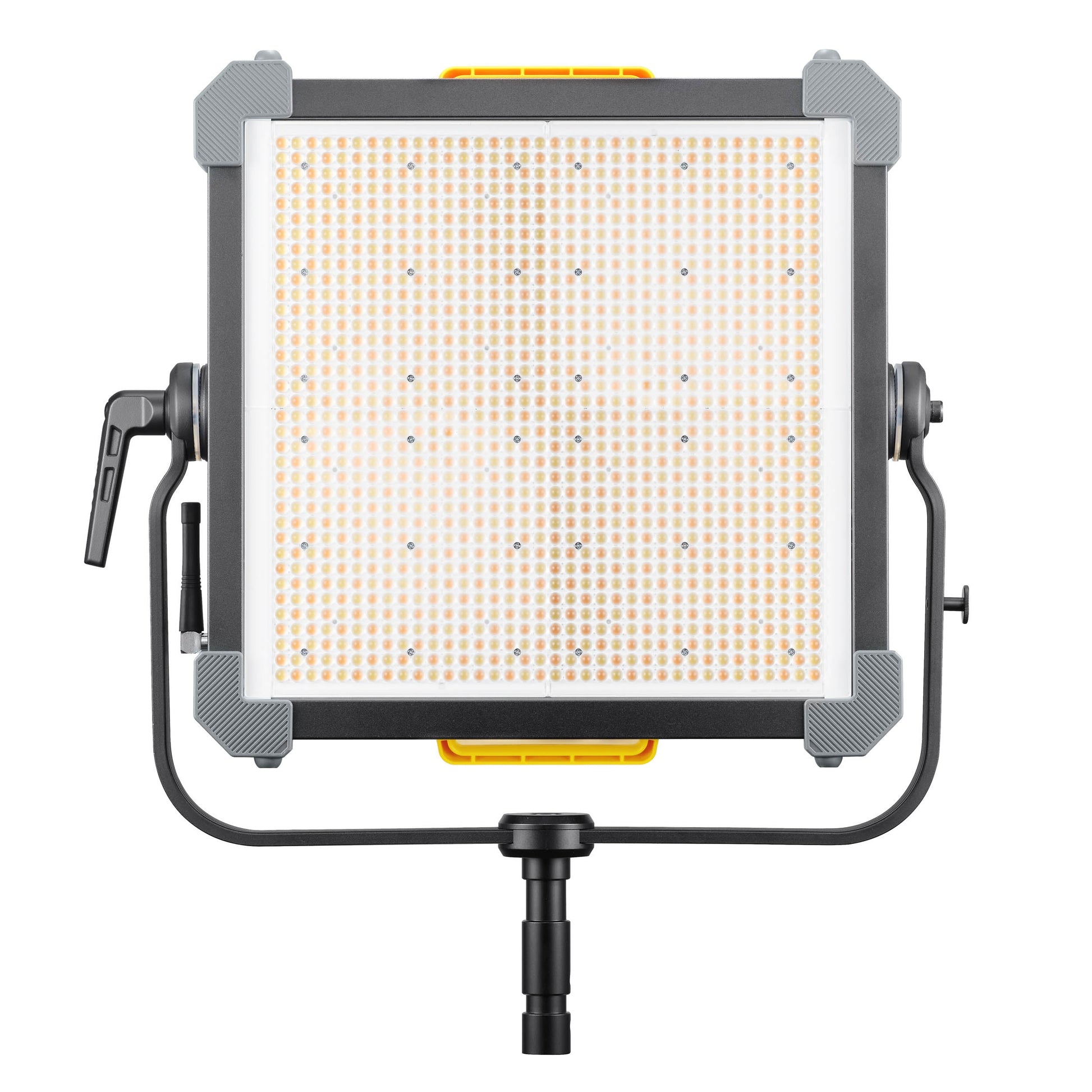 GODOX KNOWLED P600Bi Bi-Colour Hard Light LED Panel with lights illuminated