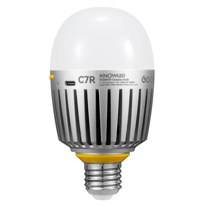 Godox KNOWLED C7R K8 RGBWW E27 LED Light Bulb Kit