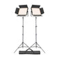 Godox P120Bi K1 Bi-Colour Dual LED Lighting Kit with Stands & Carry Bag