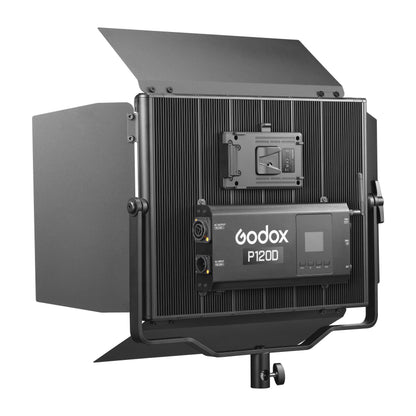 GODOX P120D K1 Daylight-Balanced LED Studio Light Panel Rear Left Side View
