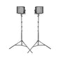 GODOX LDX50R RGB Panel LED Light Twin Softbox Kit