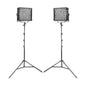 Godox LDX100Bi Bi-Colour LED Panel Light Video Twin Softbox Lighting Kit