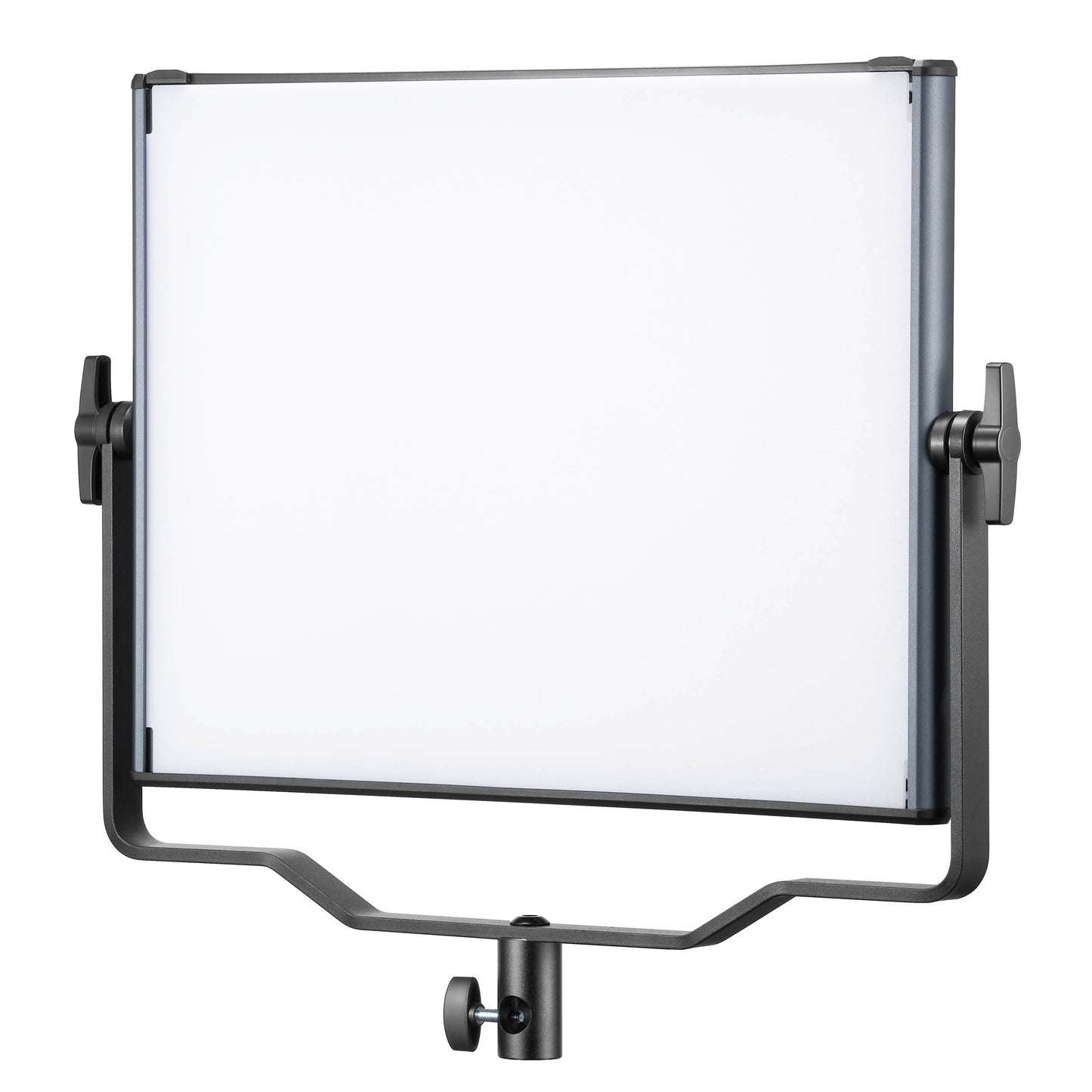 Godox LDX100Bi 120W Bi-Colour Variable Colour Temperature LED Panel Light Angled Front View