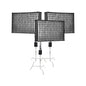 GODOX UP150R Full Colour LED LiteWafer Light Panel Three Head Kit