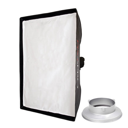 80x120cm (31.4"x47.2") Recessed Rectangular Softbox (Bowens) 