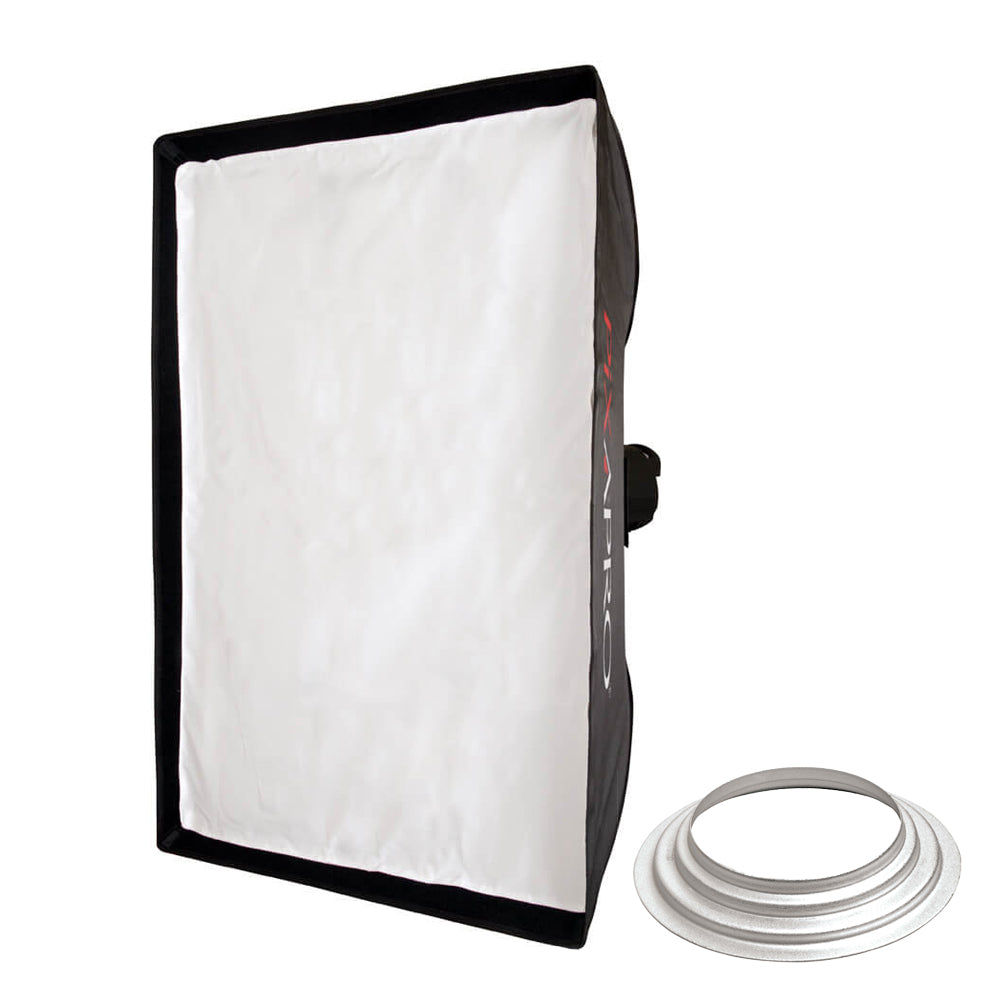 80x120cm (31.4"x47.2") Recessed Rectangular Softbox (Hensel)