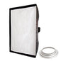 80x120cm (31.4"x47.2") Recessed Rectangular Softbox (Hensel)