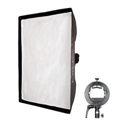60x90cm (23.6"x35.4") Recessed Rectangular Softbox For Multiblitz V-Type For Speedlite and Barebulbs 