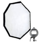 95cm (37.4") Standard Octagonal Softbox For Speedlite and Barebulbs 