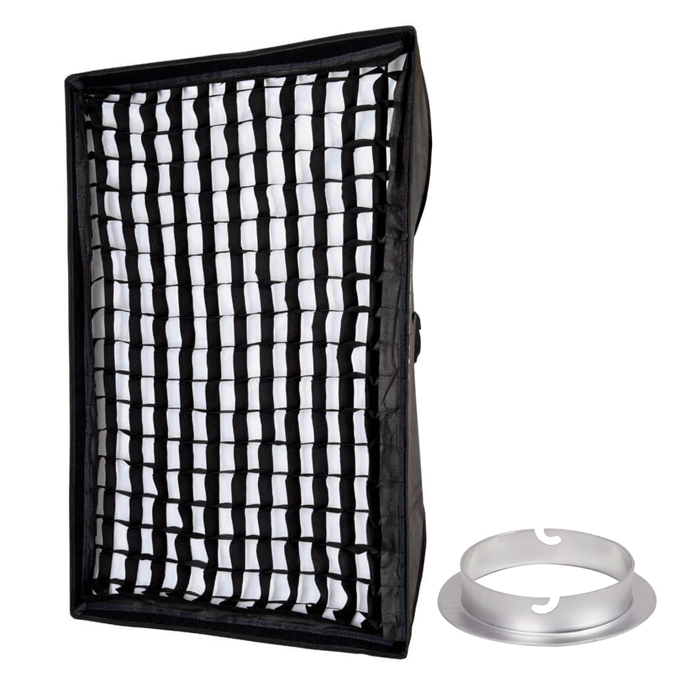 80x120cm (31.4"x47.2") Rectangular 5cm Grid Softbox For Elinchrom 