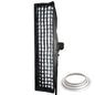 30x120cm (11.8"x47.2") Strip Softbox With 5cm Grid For Hensel