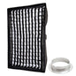 80x120cm (31.4"x47.2") Rectangular 5cm Grid Softbox For Multiblitz V-Type