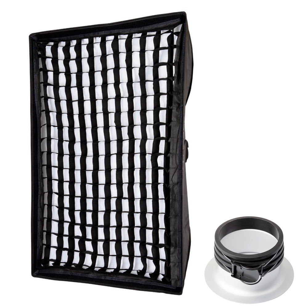 80x120cm (31.4"x47.2") Rectangular 5cm Grid Softbox For Profoto