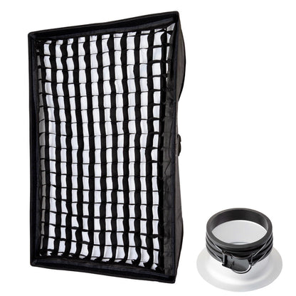 80x120cm (31.4"x47.2") Rectangular 5cm Grid Softbox For Profoto