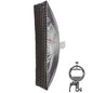 35x160cm Dual-Layer Recessed Strip Softbox & 5cm Grid with S3 Bracket