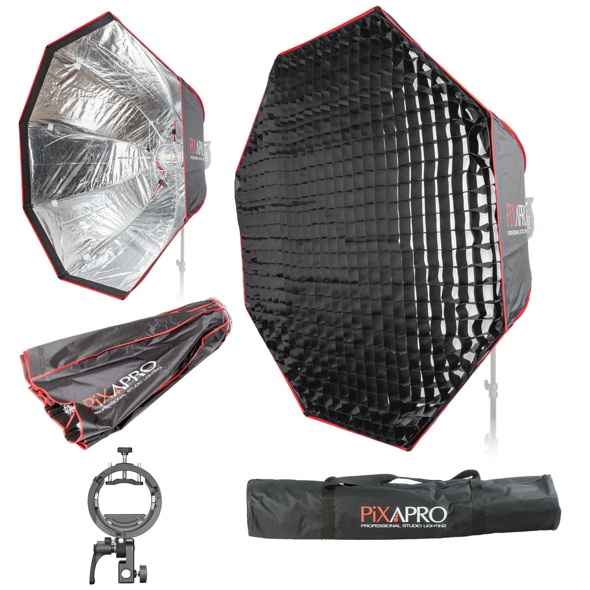 120cm (47.2") Premium Octagonal Easy-open Umbrella Softbox with S3 Bracket