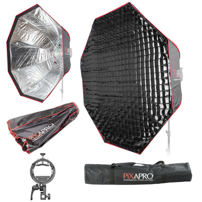 120cm (47.2") Premium Octagonal Easy-open Umbrella Softbox with S3 Bracket