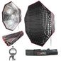 120cm (47.2") Premium Octagonal Easy-open Umbrella Softbox with S3 Bracket