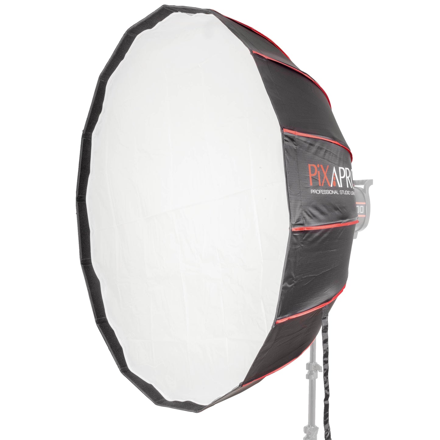 105cm 16-Sided Portable Collapsible Softbox with Silver Interior