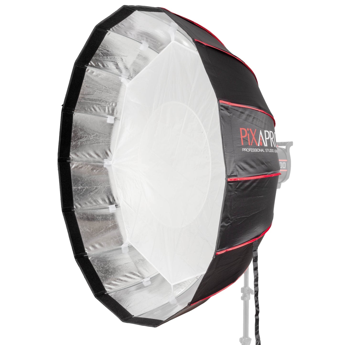 105cm 16-Sided Portable Collapsible Softbox with Silver Interior
