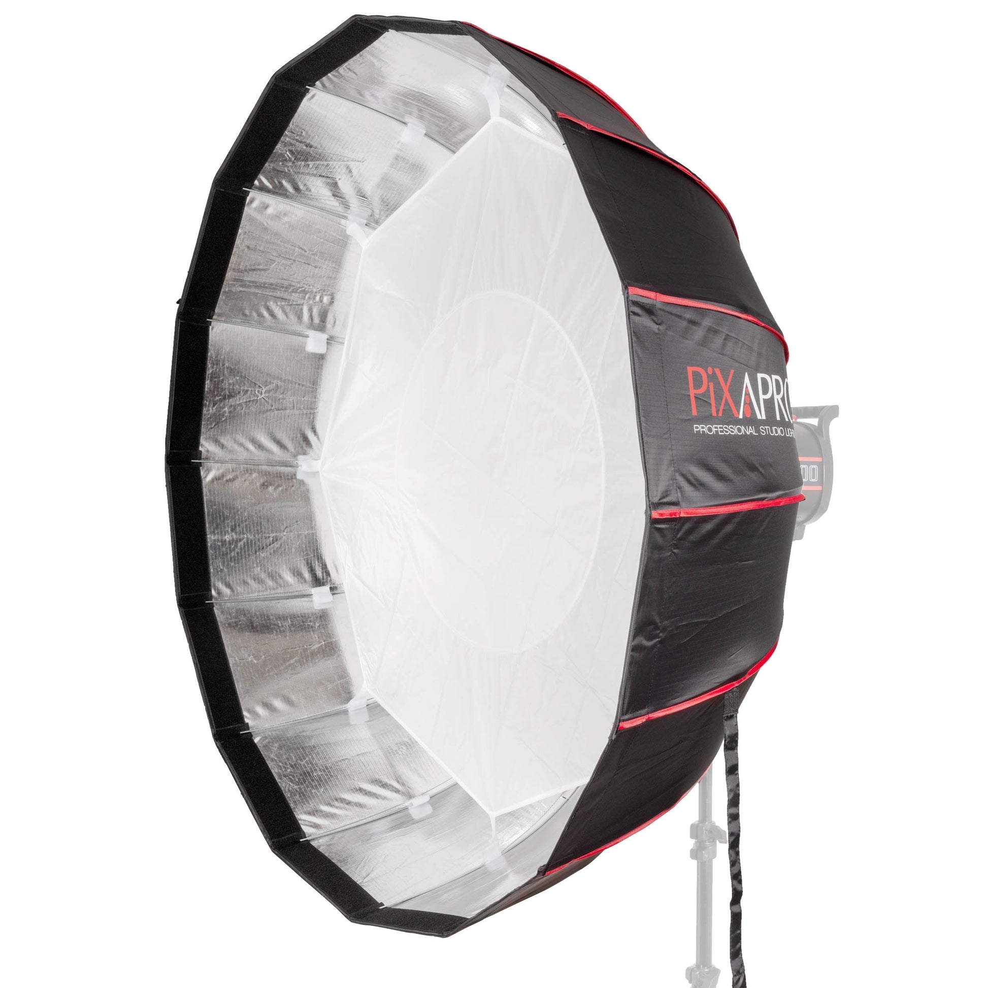 105cm 16-Sided Portable Collapsible Softbox with Silver Interior
