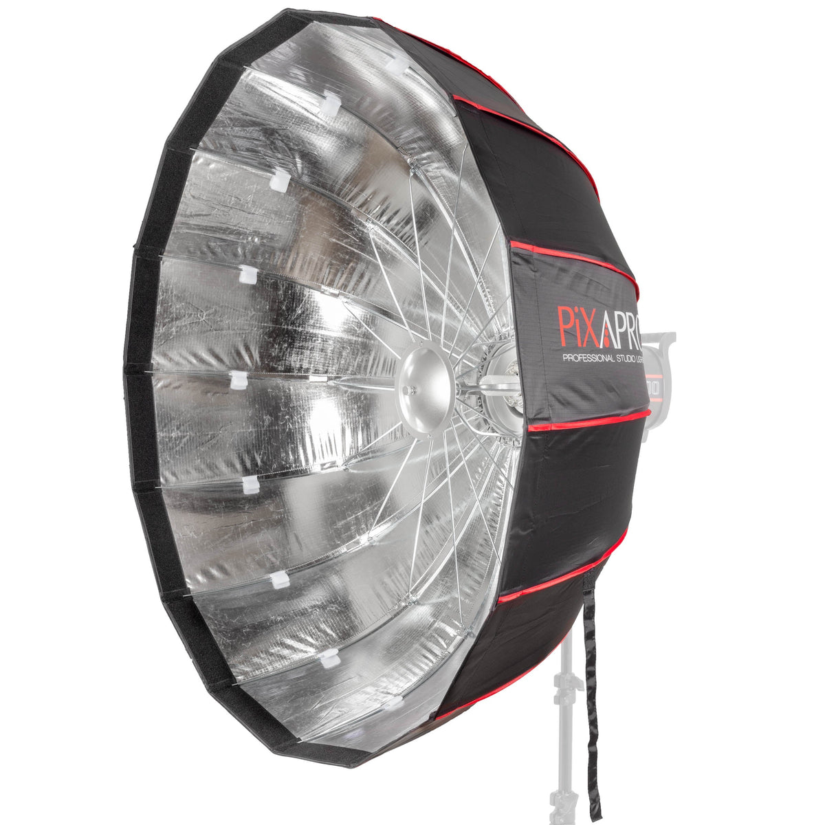 105cm 16-Sided Portable Collapsible Softbox with Silver Interior