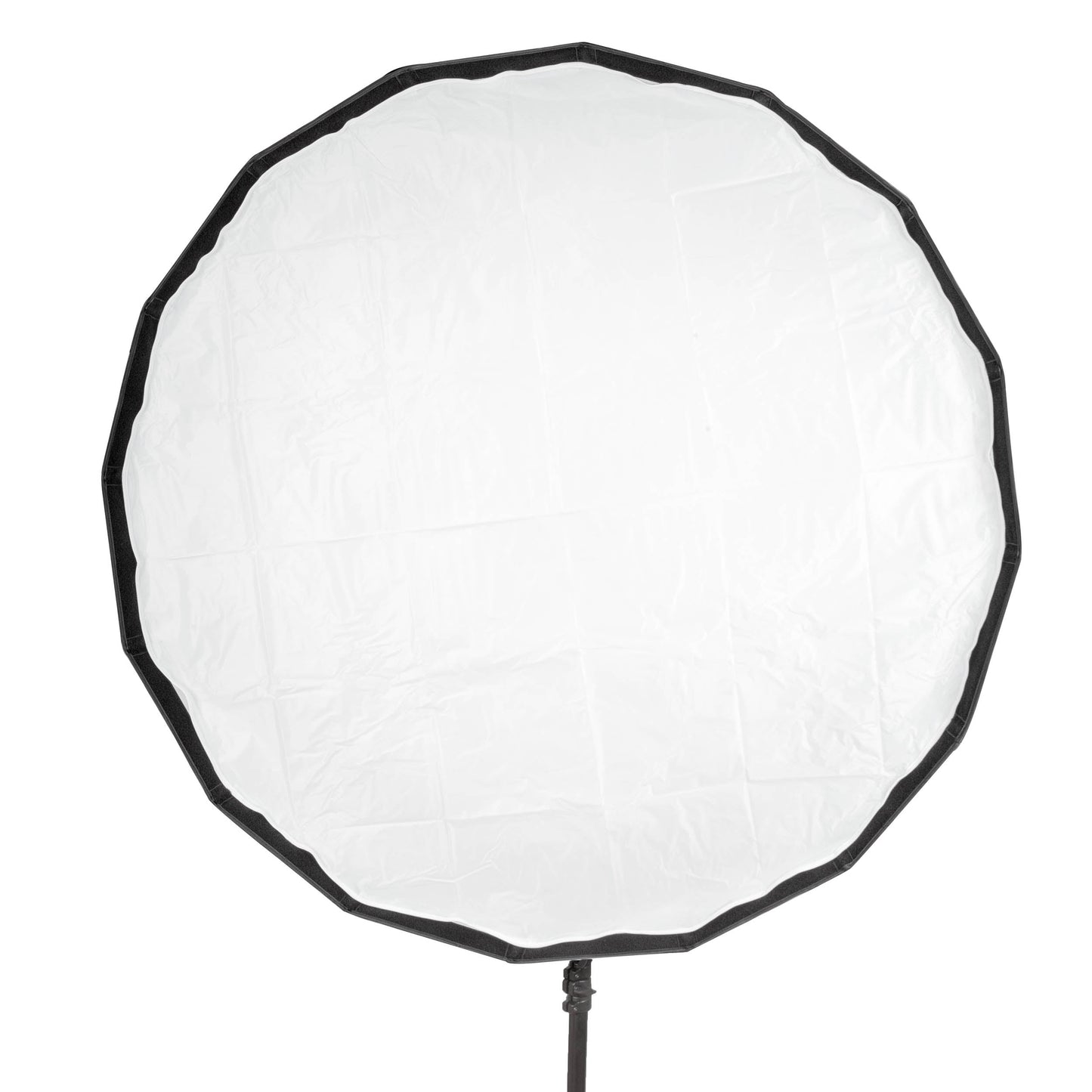 105cm 16-Sided Portable Collapsible Softbox with Silver Interior (Front View)