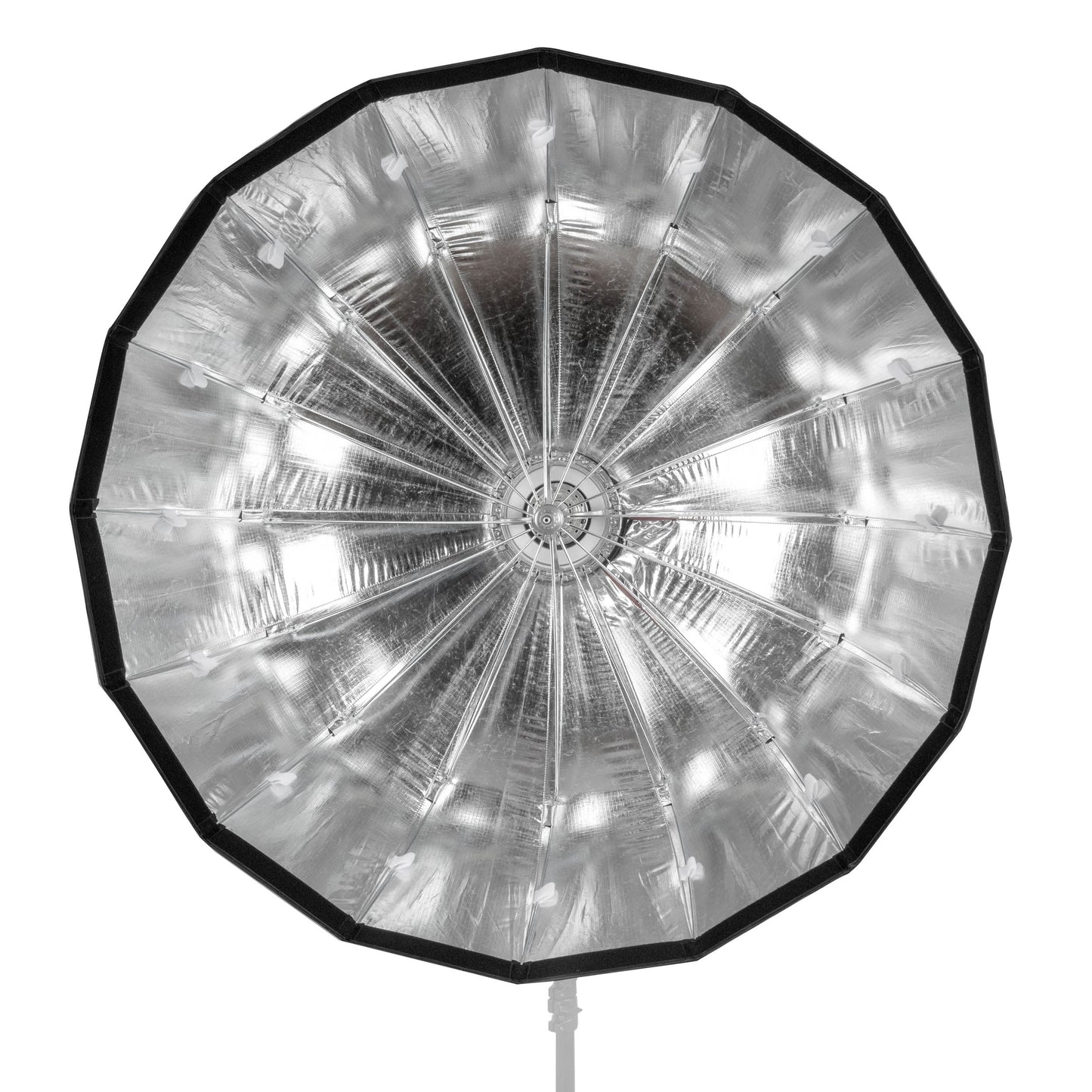 105cm 16-Sided Portable Collapsible Softbox with Silver Interior