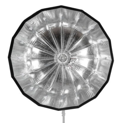105cm 16-Sided Portable Collapsible Softbox with Silver Interior