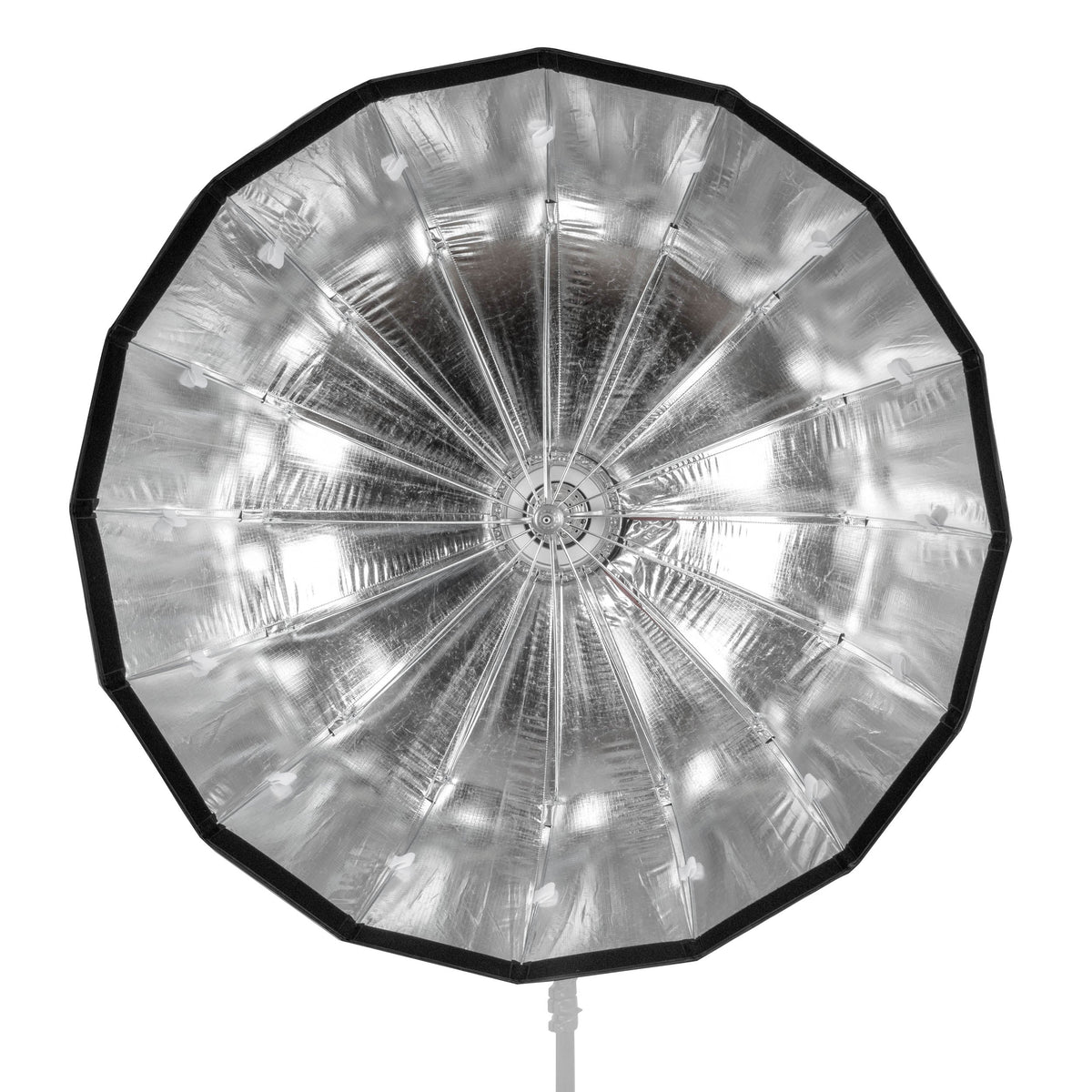 105cm 16-Sided Portable Collapsible Softbox with Silver Interior