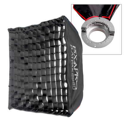 60x60cm Dual-Layers Quick-Folding Square FlatPak Softbox (Patented Design)