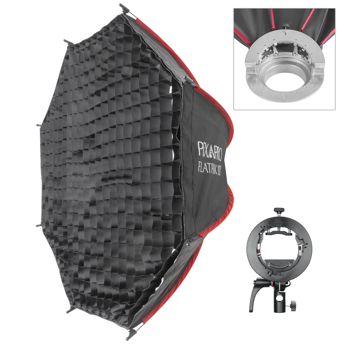 100cm Easy-Open FlatPak Octagonal Softbox (Speedlite/ Barebulbs)