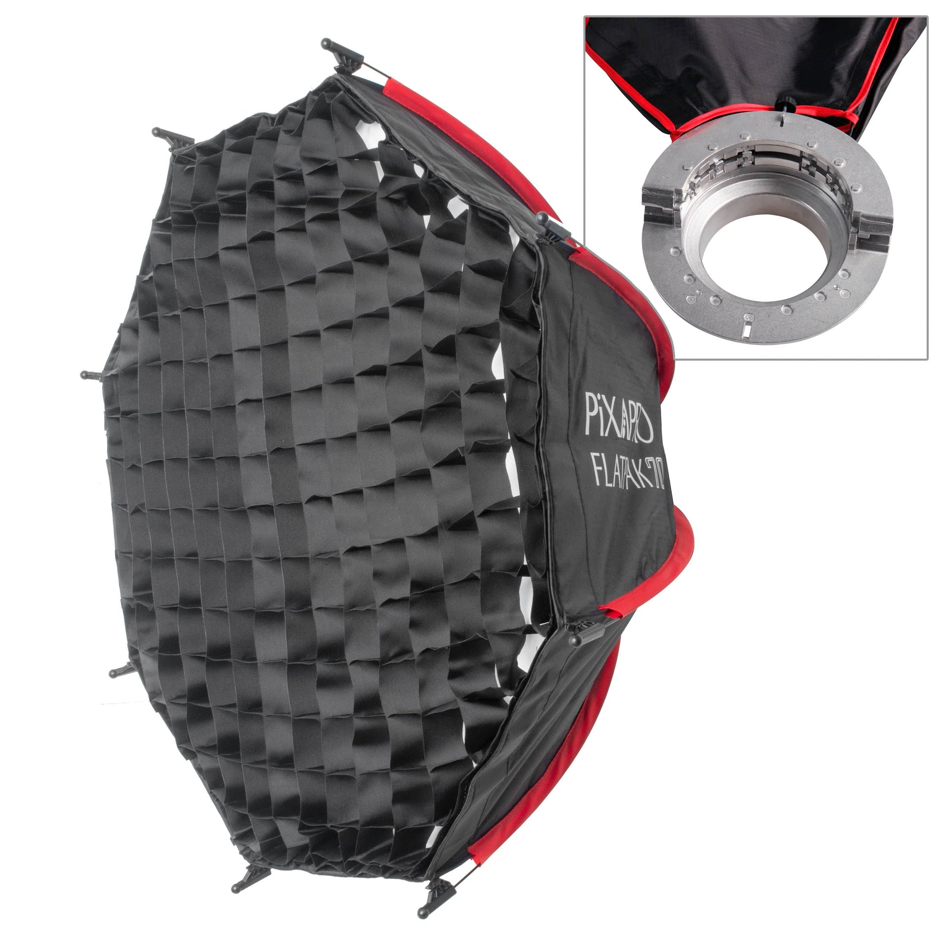70cm Easy-Open Slim Profiled FlatPak Octagonal Softbox (Patented Design)