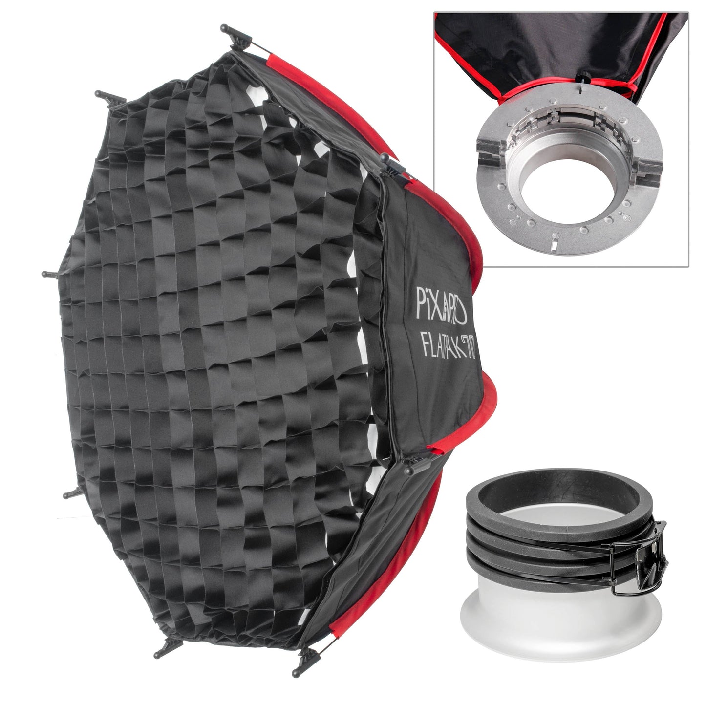 70cm Easy-Open Slim Profiled FlatPak Octagonal Softbox (Speedlite/ BareBulbs)