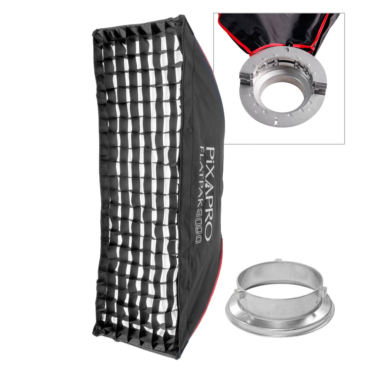 30x90cm Easy-Open FlatPak Softbox (Patented Design) (Bowens S-Type) 
