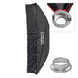 30x140cm Easy-Open FlatPak Strip Softbox with Two-Diffusion Layers  (Patented Design)