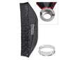 30x140cm Easy-Open FlatPak Strip Softbox with Two-Diffusion Layers  (Patented Design)