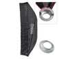 30x140cm Easy-Open FlatPak Strip Softbox with Two-Diffusion Layers  (Patented Design)