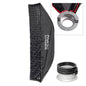 30x140cm Easy-Open FlatPak Strip Softbox with Two-Diffusion Layers  (Patented Design)
