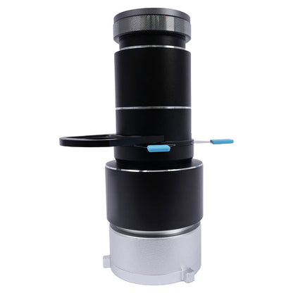 DigitalFoto Projection Attachment with 37Â° Lens & Bowens Mount Side View