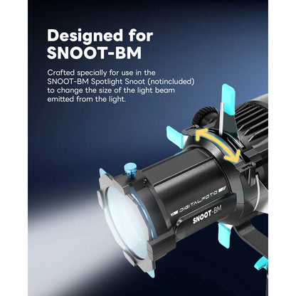 18-Leaf Iris Diaphragm for SNOOT-BM