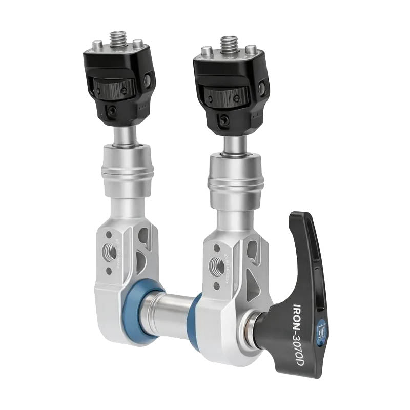 DigitalFoto IRON 307QD 7" Damping Hover & F22 Quick Release Magic Arm (Glacier Silver)