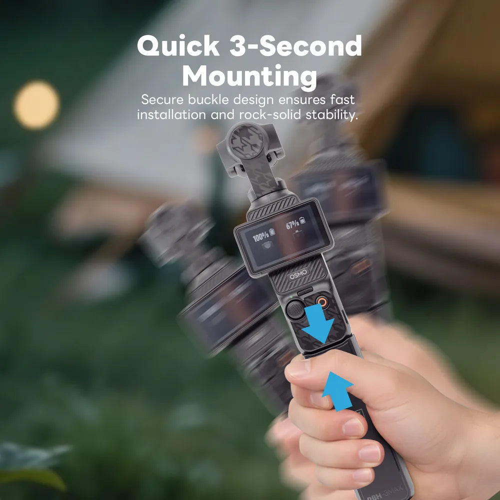 PBH-3MAX Decoding Battery Handle for DJI OSMO POCKET 3 (SPECIAL ORDER)