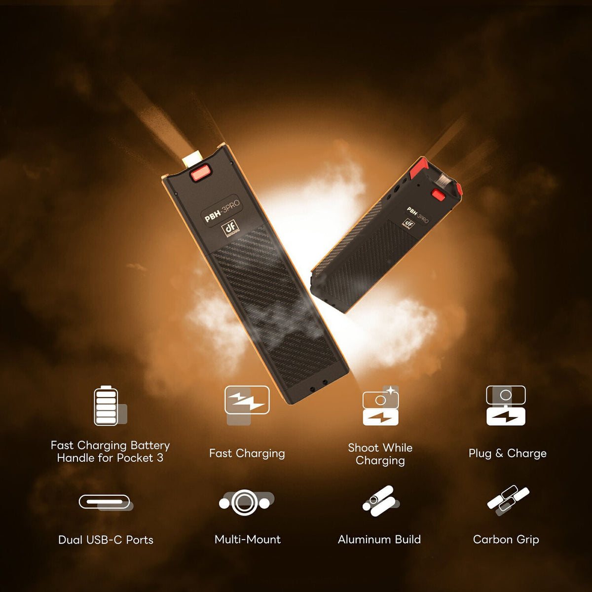 PBH-3PRO 5000mAh Battery Handle for the DJI OSMO POCKET 3